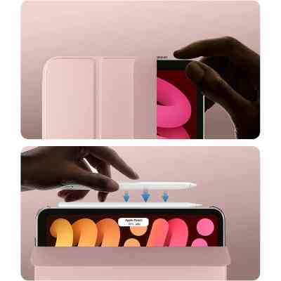Чехол для планшета BeCover Tri Fold Hard Apple iPad Mini 7 2024 Rose Gold (712456) Винница