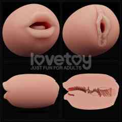 Мастурбатор - Slider Double-Ended Masturbator Mouth and Vagina Sex Aura Киев