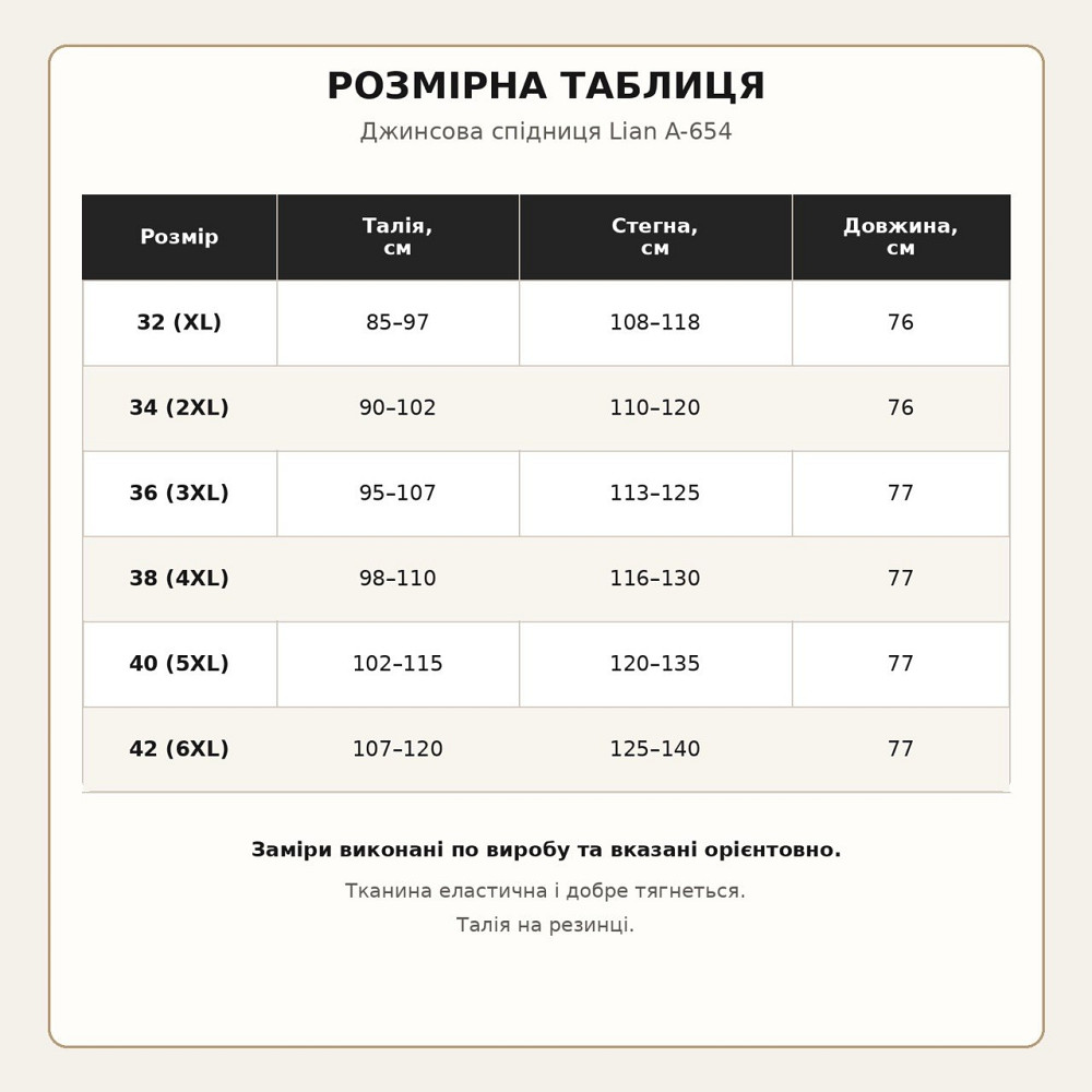 Юбка женская джинсовая Liana A-654 миди с камнями и разрезом большие размеры черная, черный, З4, 34, 95 см, 115 см Киев - изображение 8