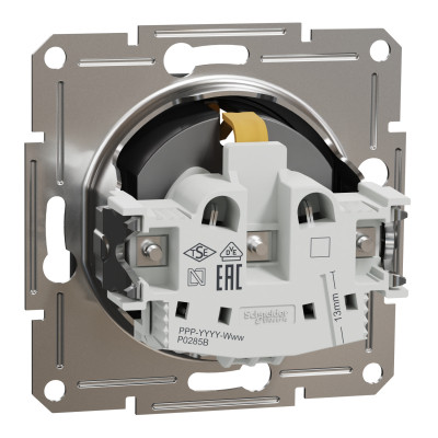 Розетка Schneider Electric ASFORA со штор. антрацит (EPH2900271) Винница - изображение 7