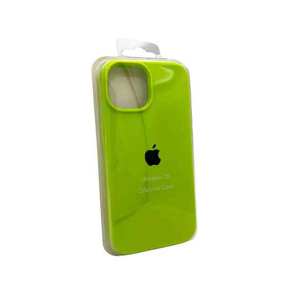 Чохол для смартфона Silicone Full Case AA Open Cam for Apple iPhone 15 24,Shiny Green Киев