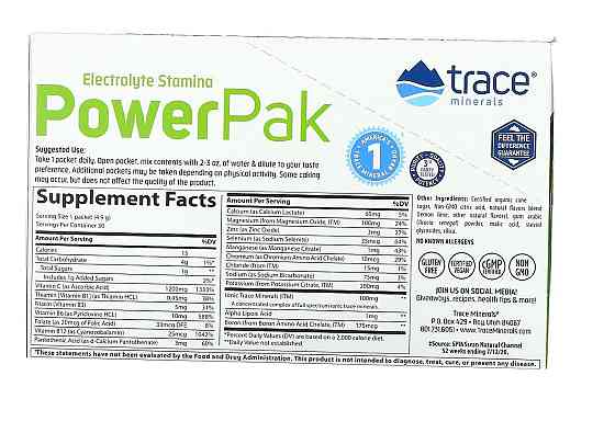 Электролиты Trace Minerals ResearchElectrolyte Stamina PowerPak 30 пак лимон-лайм Киев