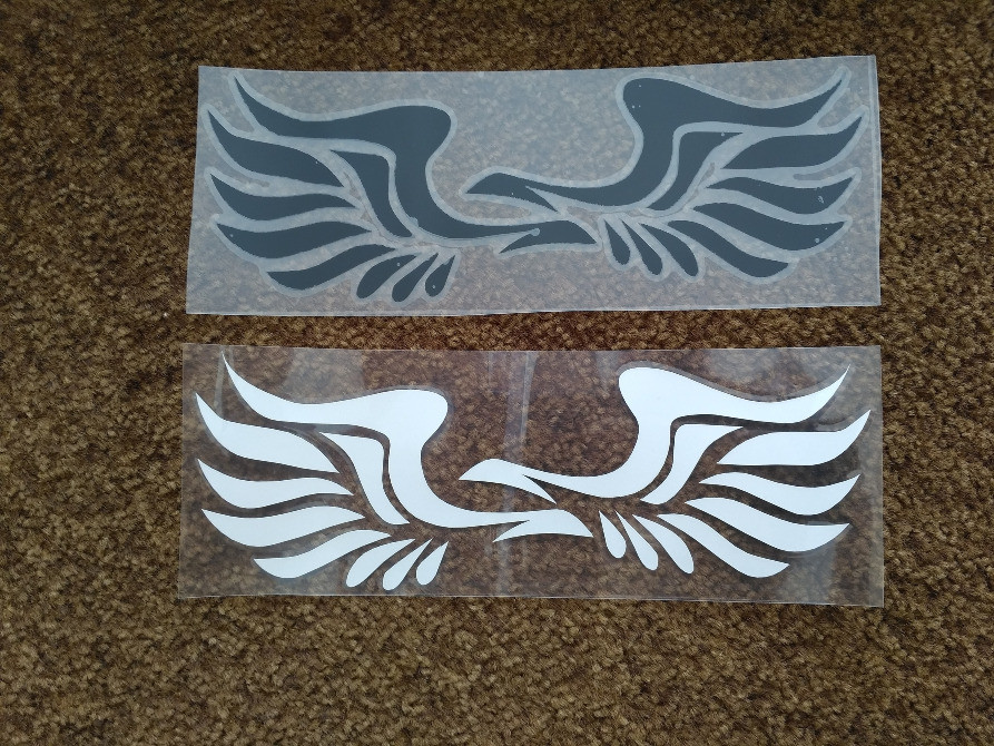 Наклейки Крила на дзеркала заднього виду, на емблему Київ - фото 8