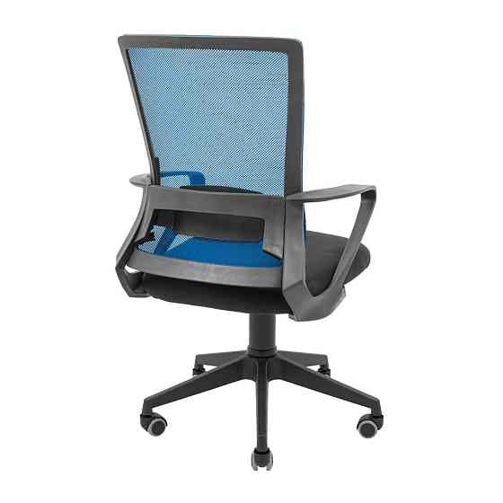 Офисное кресло руководителя Richman Robin Piastra Черно-синий Днепр