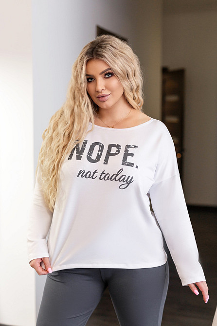 Жіночий спортивний костюм двонитка "Foll" | Норма і батал Графіт, 54-56 Київ - фото 1