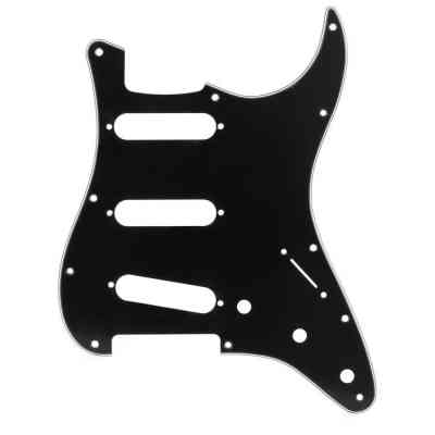 Пикгард панель для гитары DiMarzio 3-Ply Pickguard For Stratocaster (Black) (FG2108B) Винница