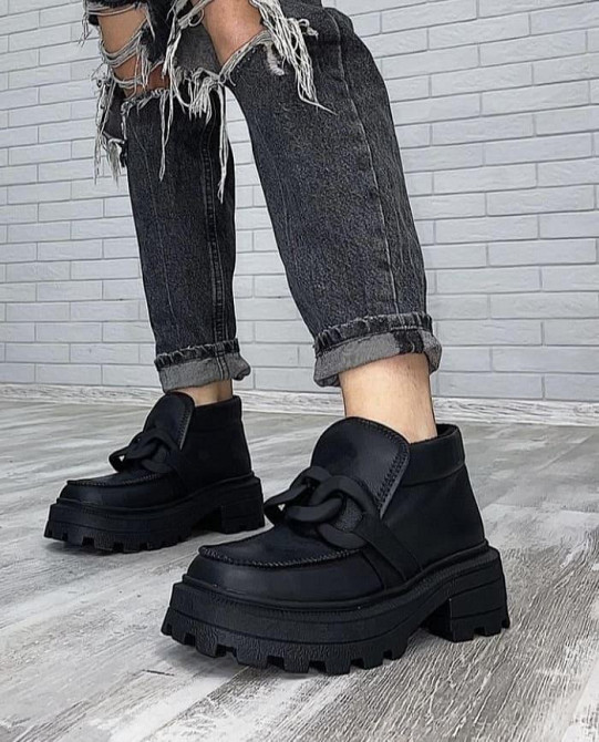 Marko Черевики жіночі DE MARKO чорні натуральна шкіра зимові 40р.-25.5см (4891) Коломия - фото 2