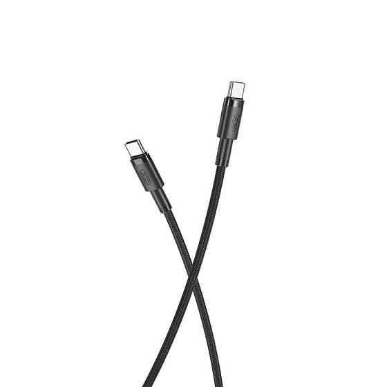 Кабель XO Type-C to Type-C 100W 1,5м чорний Львів