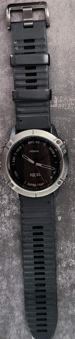 Смарт-Часи Garmin Fenix 6 X Sapphire 51 мм Київ - фото 1