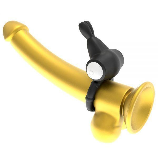 Эрекционное виброкольцо Power Clit Cockring, Black Sex Aura Киев - изображение 5