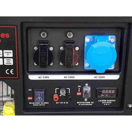 Генератор бензиновий PEZAL PGG8000X 6,5кВт Коломыя