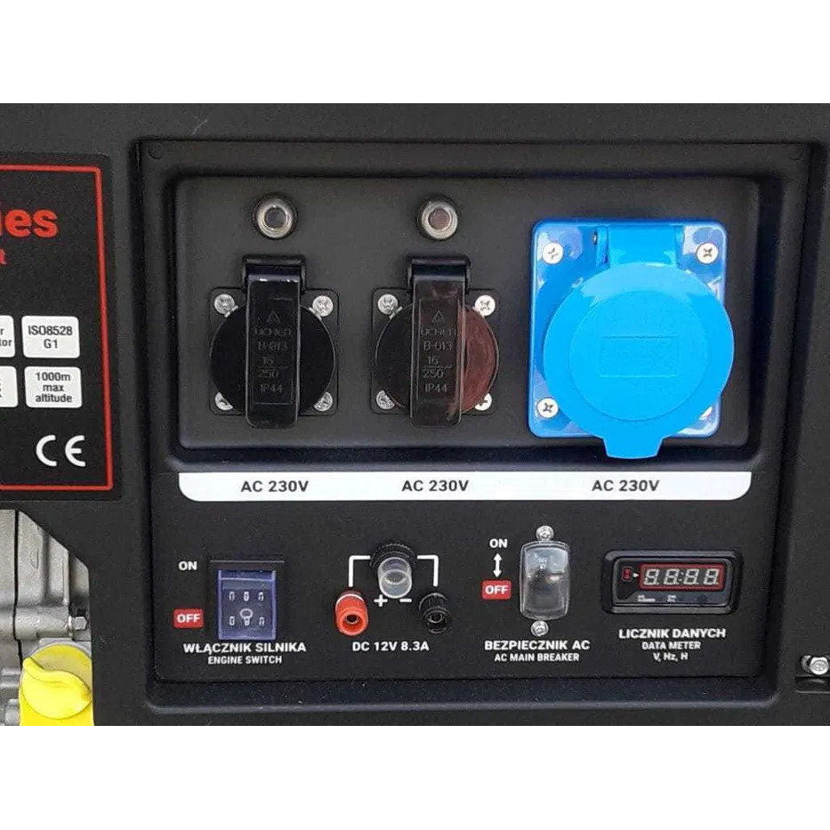 Генератор бензиновий PEZAL PGG8000X 6,5кВт Коломыя - изображение 3