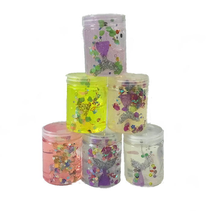 Игрушка лизун слайм С хвостом русалки 6 шт Киев - изображение 1