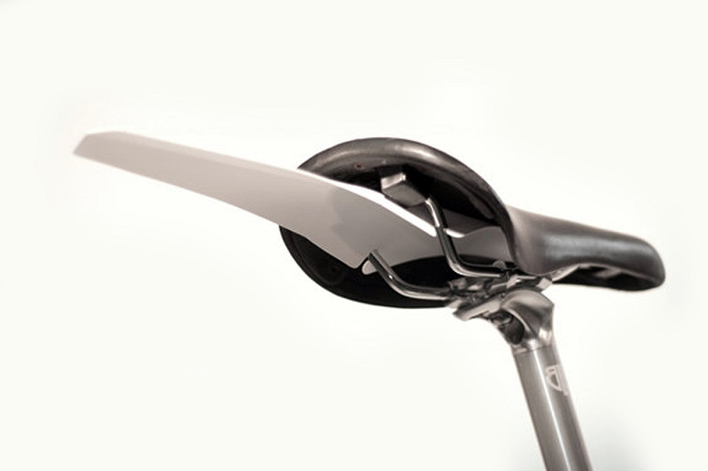 Крило поліпропіленове під сідло, швидкознімне, білий Київ - фото 2