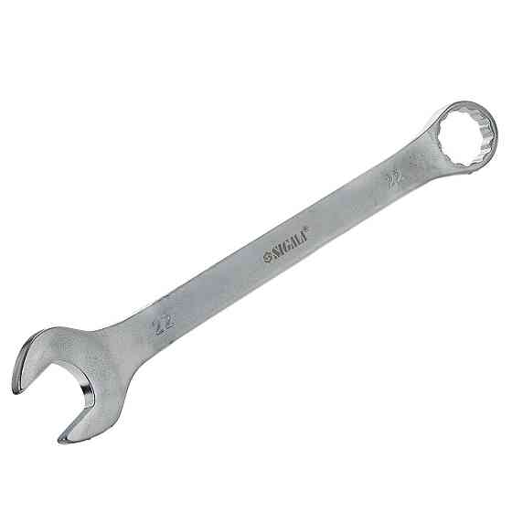 Ключ рожково-накидный 22мм CrV satine SIGMA (6021221) Ровно