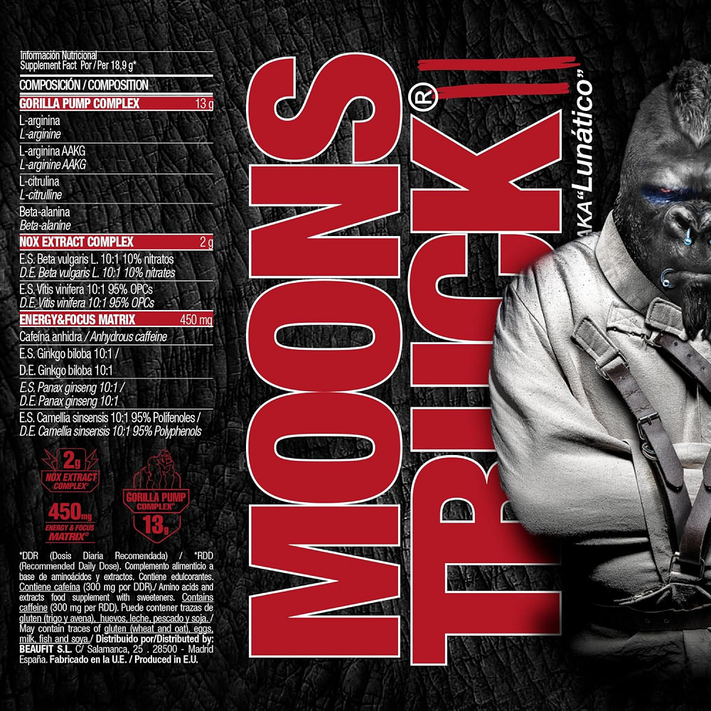 Moonstruck II Pre Workout 510g (Strawberry) Луцьк - фото 2