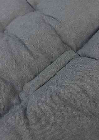 Подушка для стільців (50x120х4 см) подвійна Decorator Соро колір сірий 84-197 Київ