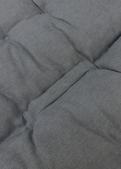 Подушка для стільців (50x120х4 см) подвійна Decorator Соро колір сірий 84-197 Київ - фото 5