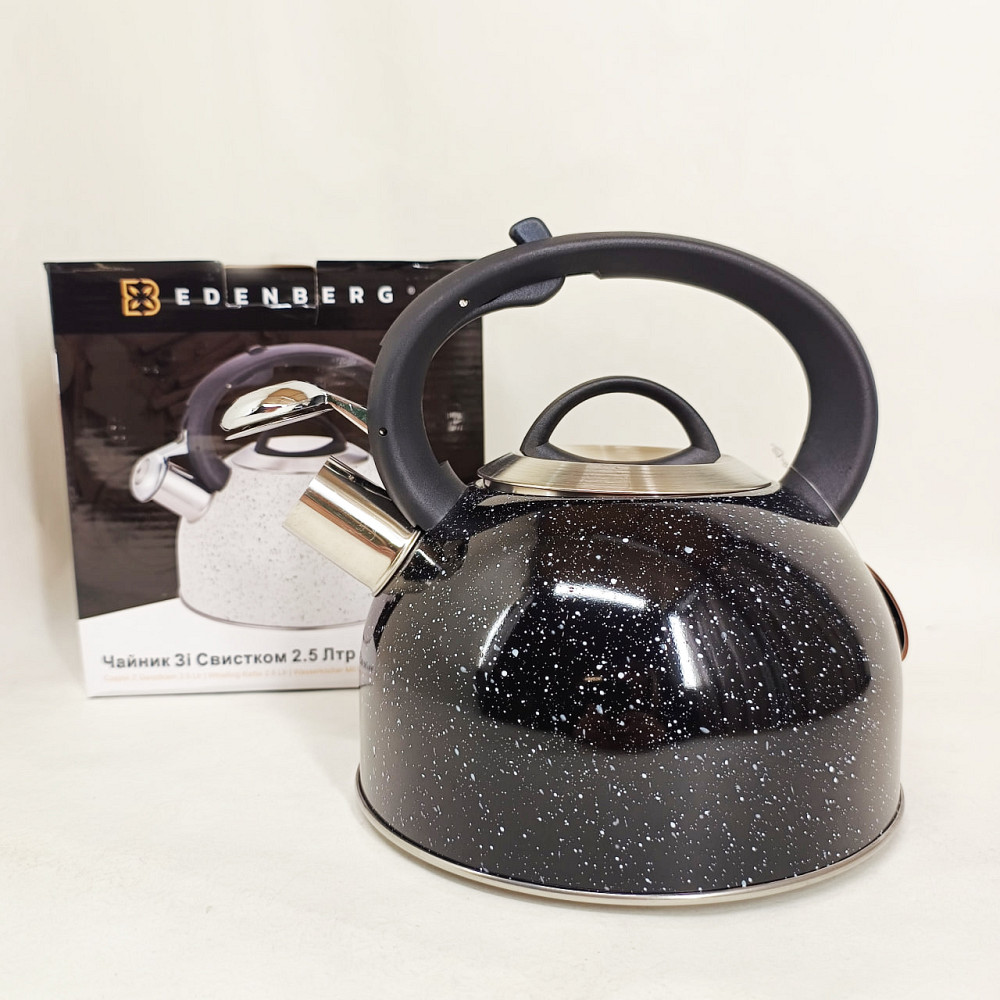 Практичний чайник для газової плити, Кухонний чайник газовий, Нержавіючі чайники зі свистком UP-95 Івано-Франківськ - фото 1