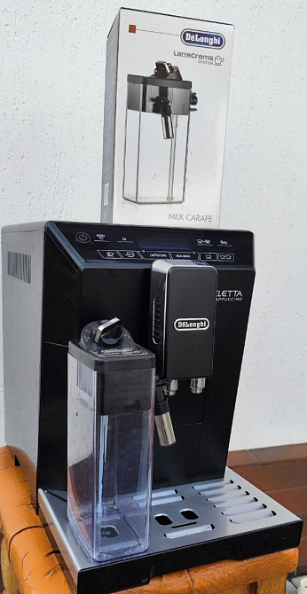 Кавомашина DeLonghi ECAM 44.660 B Eletta Cappuccino новий молочник Харків - фото 7