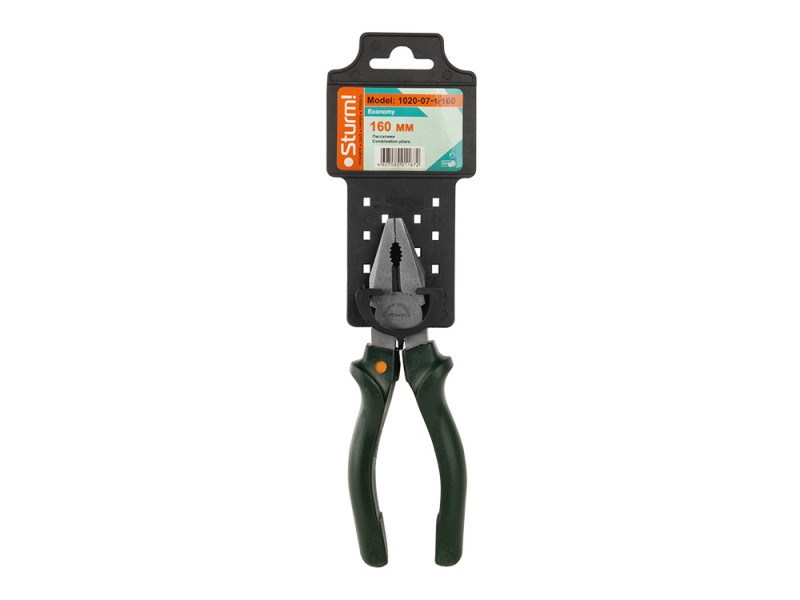 Пассатижи 160мм (Economy) Sturm 1020-07-1-160 (читать описание) Ровно - изображение 1