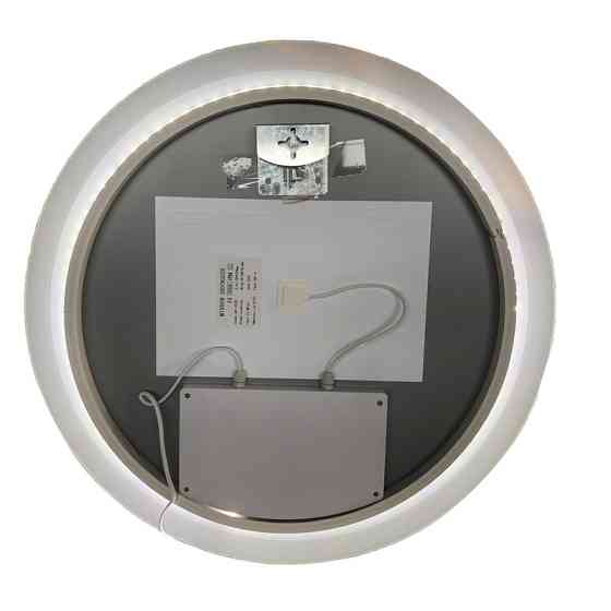 Зеркало Zerix Solo MC01-60 с LED Touch, Anti-fog, диммером, регулятором яркости (ZX6063) Киев