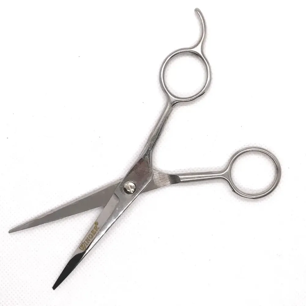 Перукарські ножиці Zinger суцільнометалеві, розмір леза – 5,8 см Київ - фото 4