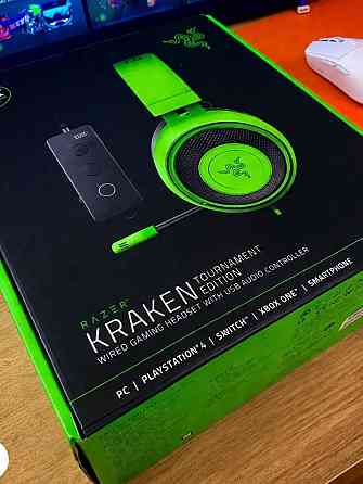 Игровые наушники Razer Kraken Tournament Edition. Харьков