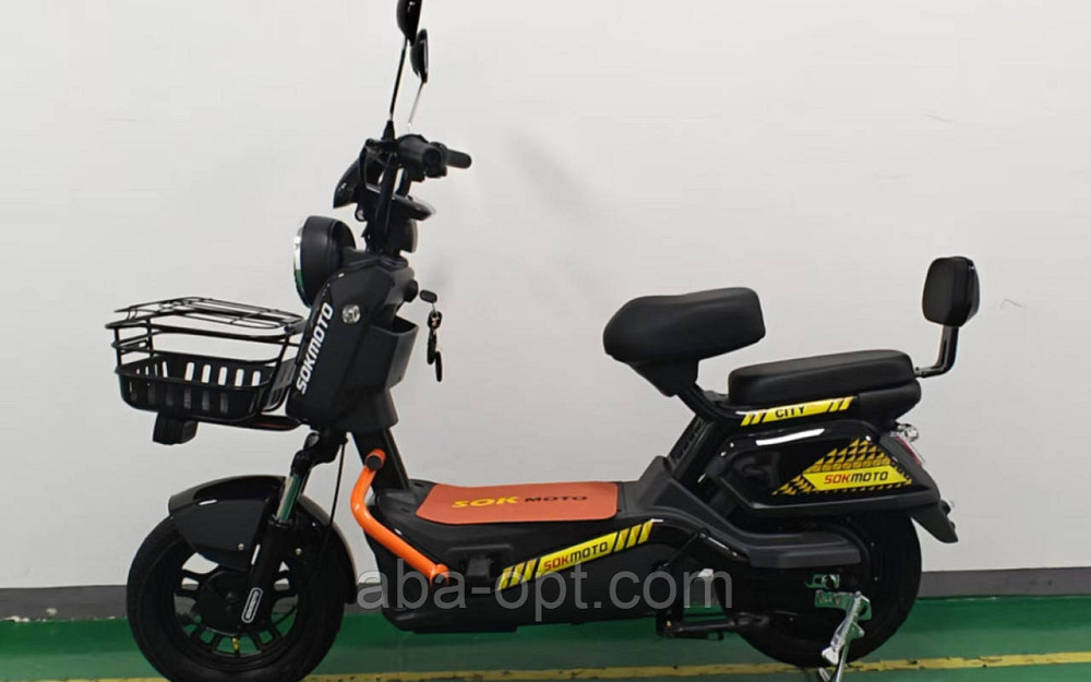 Электровелосипед SOK CITY 800W- 60V-25Ah шины 10