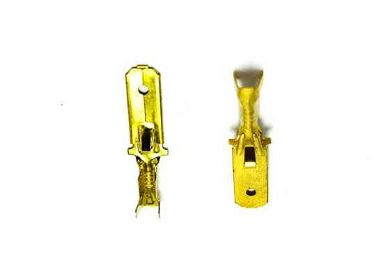 Клема тато 6,3 мм до 2,5 квадрат, товщина 0,3 мм (300шт) Вінниця