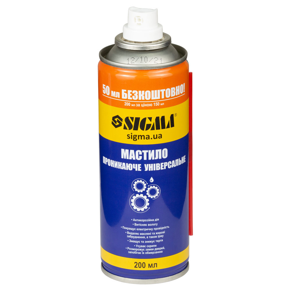 Sigma Универсальная проникающая смазка 200мл SIGMA (6370131) Киев - изображение 2