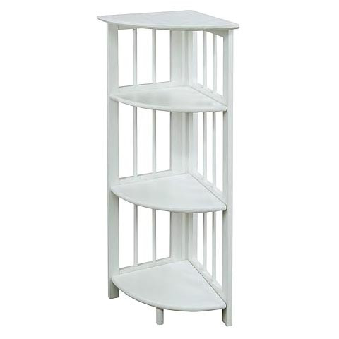 Стеллаж угловой для ванной 