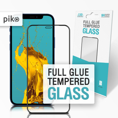 Стекло защитное Piko Full Glue Apple Iphone 12 Mini (black) (1283126506451) Винница - изображение 1
