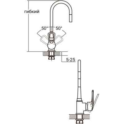 Змішувач AQUATICA ML-4B544C Вінниця