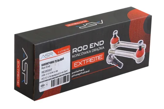 Наконечник рульової тяги 2121 ASR Extreme з гайкою і шплинтом (2 шт). Вінниця