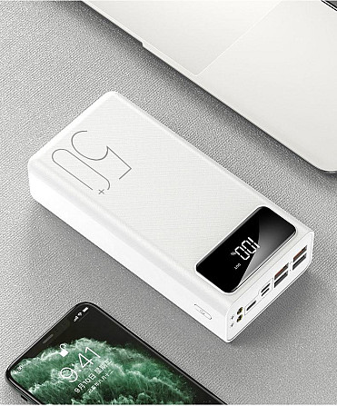 Внешний аккумулятор Power Bank 50000mAh White Винница - изображение 1