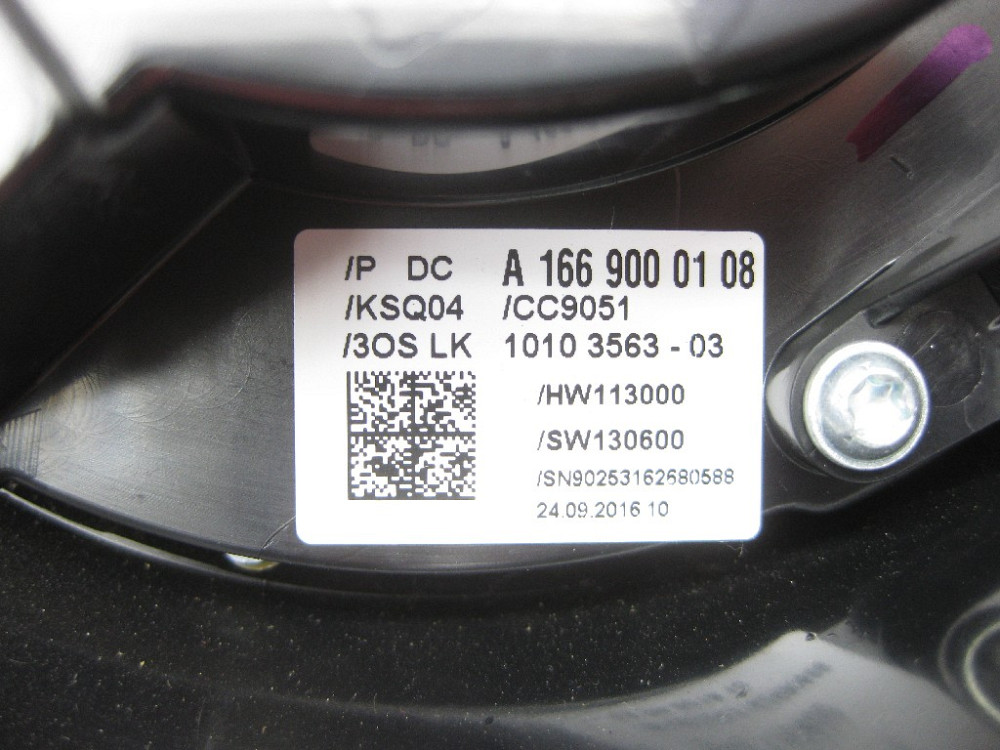 Mercedes-Benz  A1669000108 9051 Підрульовий перемикач ML/GLE W166 GL/GLS X166 Одеса - фото 10