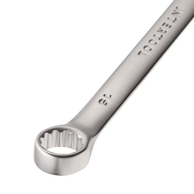 Ключ комбінований 15мм Cr-V INTERTOOL HT-1215 Київ - фото 3