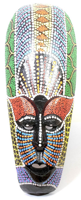 Маска деревянная расписная Киев - изображение 1