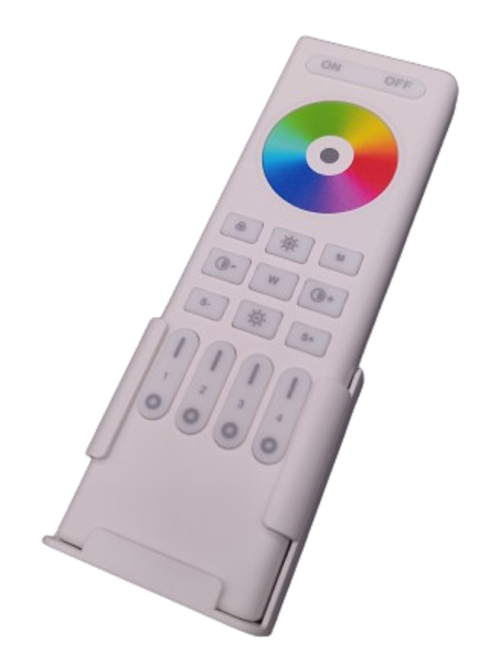 Smart Systems group Пульт керування 4-х зонний білий DIM+RGB+CCT RF 2.4G Mi Light Київ - фото 1