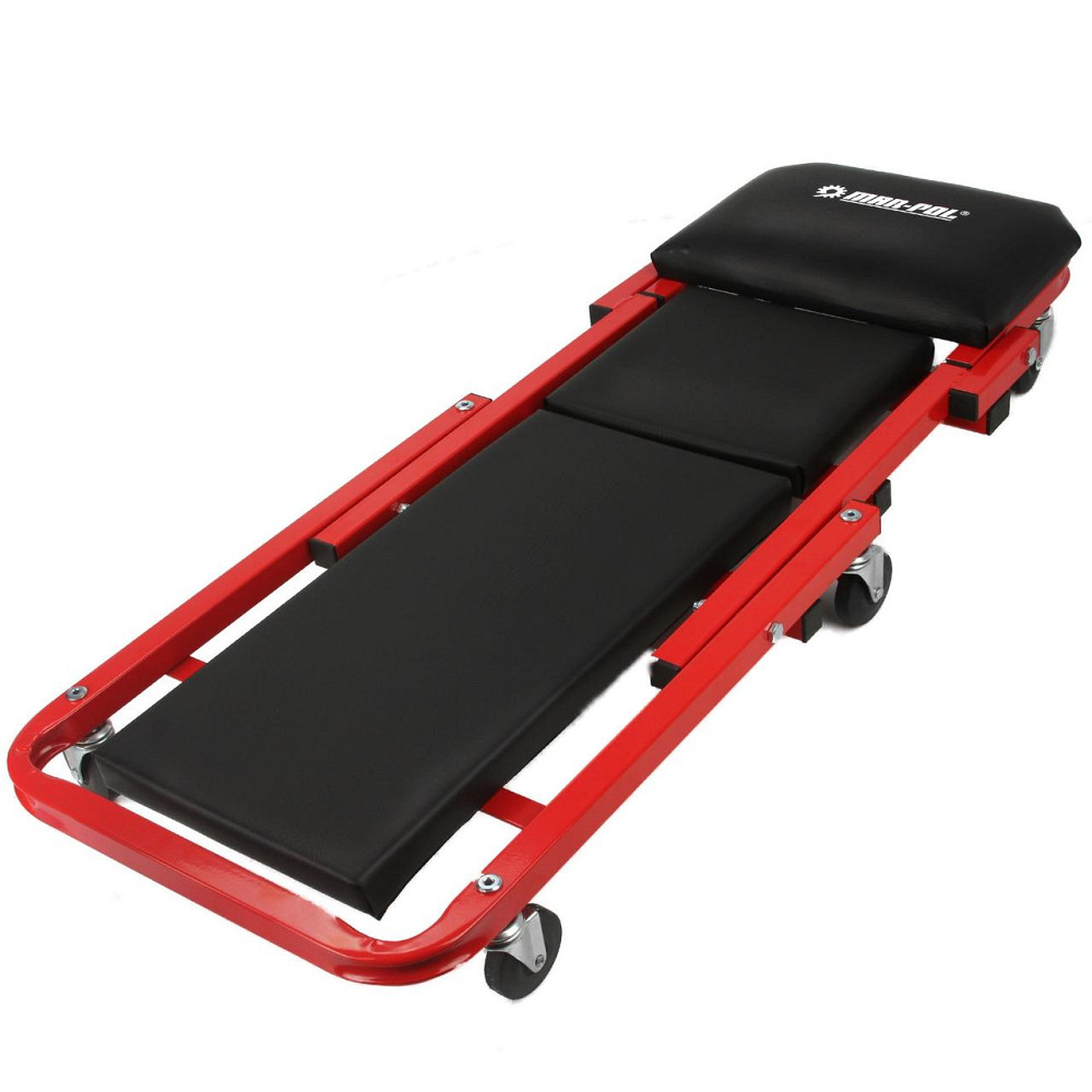 Лежак - стільчик 2в1 складаний підкатний на колесах для майстерні Mar-Pol (M80093) Нововолинськ - фото 8