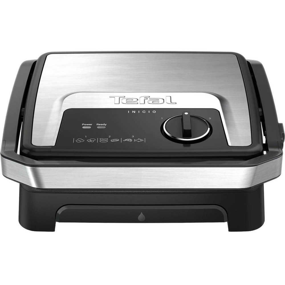 Гриль Tefal Inicio Classic GC272D10 ( чорний, сріблястий ) Харьков - изображение 1
