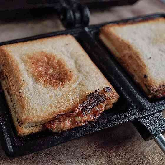 Чугунная сэндвичница SANTOS, 19,5 х 10 см 897320 Код: 011598 Ровно