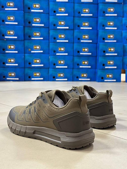 Тактические кроссовки M-TAC Summer Sport олива мужские военные кроссовки для ЗСУ, лето Львов - изображение 6