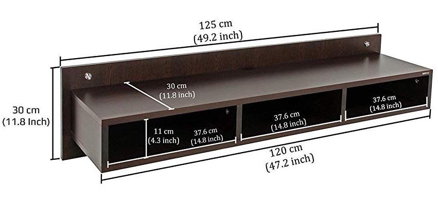 Полиця для роутера "Тойла" венге Миколаїв - фото 4