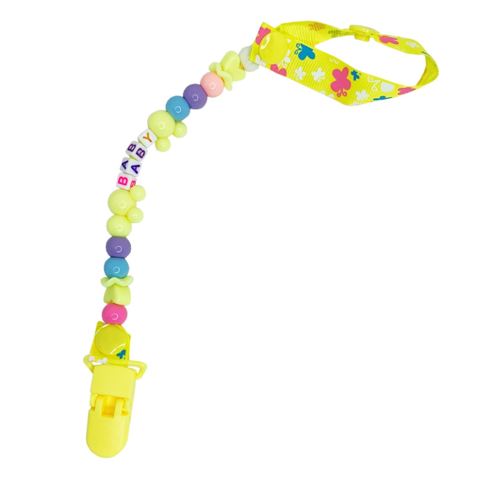 Тримач для пустушки Baby MGZ-0503(Yellow) 34 см Вінниця - фото 1