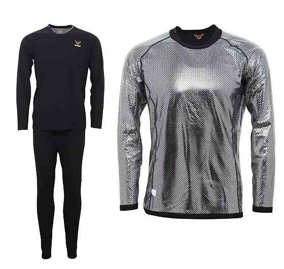 Комплект чоловічої термобілизни Remington Thermal Reflective (Чорний) L Київ