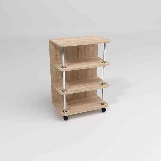 Тумба мобильная ТМ-3, Дуб Сонома, 500/300/700 Львов