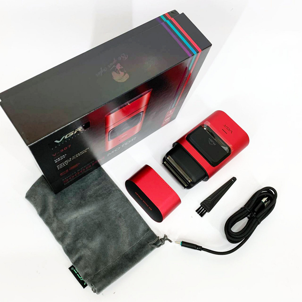 Универсальный аккумуляторный триммер для бороды VGR V-307, Хорошие электрические бритвы для бритья MI-80 Львов - изображение 14