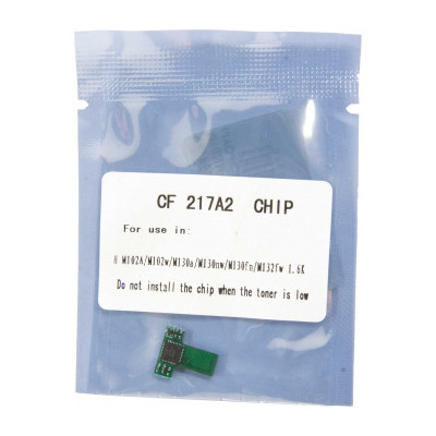 Чип для картриджа HP LJ Pro M102/M130 CF217A Black Foshan (JYD-HCF217A2-6-FSH) Винница - изображение 1